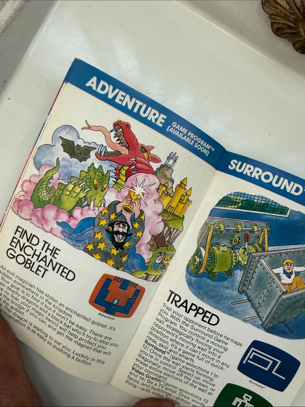 Atari 1980 Video Computer System Catalog - Space Invaders - Picture 7 of 11